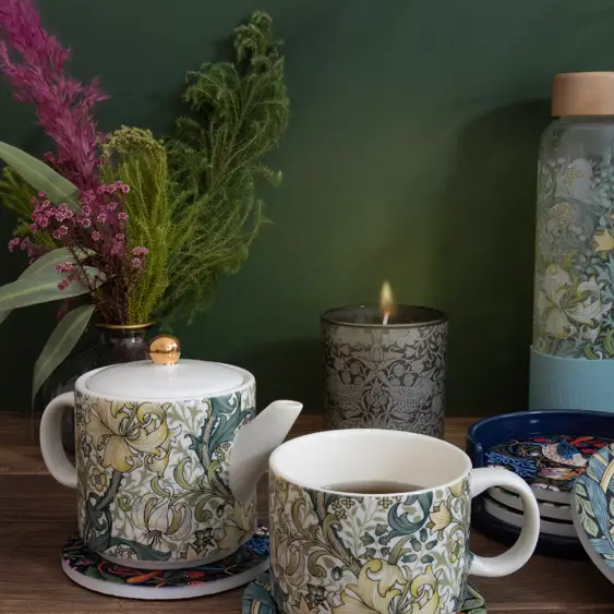 Set Teiera e Tazza Individuale William Morris (Golden Lily), foto 2